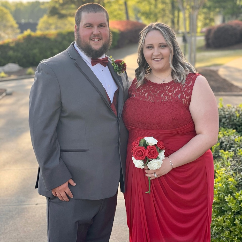 David’s Bridal Plus Size Apple Bridesmaids Dress